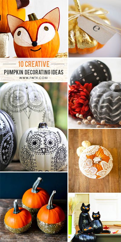 10 Creative Pumpkin Ideas