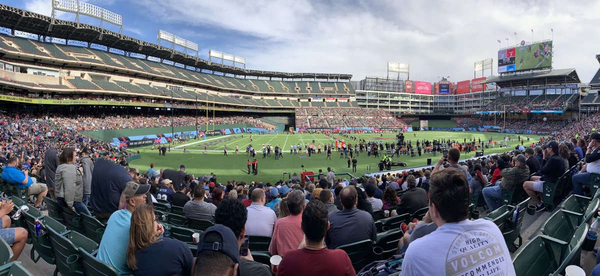 XFL: The Texas Rangers and Arlington have historic plans for Globe Life  Park