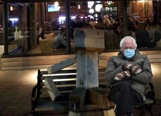 #Bernie in Fort Worth: Viral Meme Makes Rounds in Cowtown - Fort Worth ...