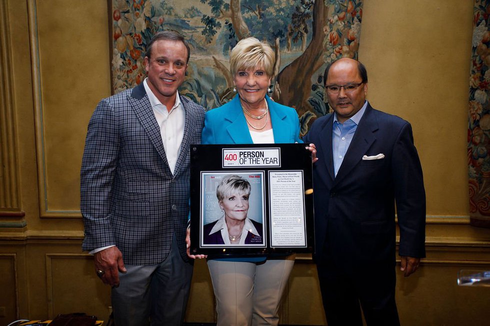 Fort Worth Inc Honors Mayor Betsy Price With Inaugural Person Of The Year Award Fort Worth