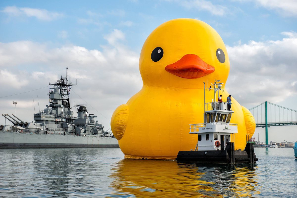 Kindness Duck Project Party with World's Largest Rubber Duck - DFWChild