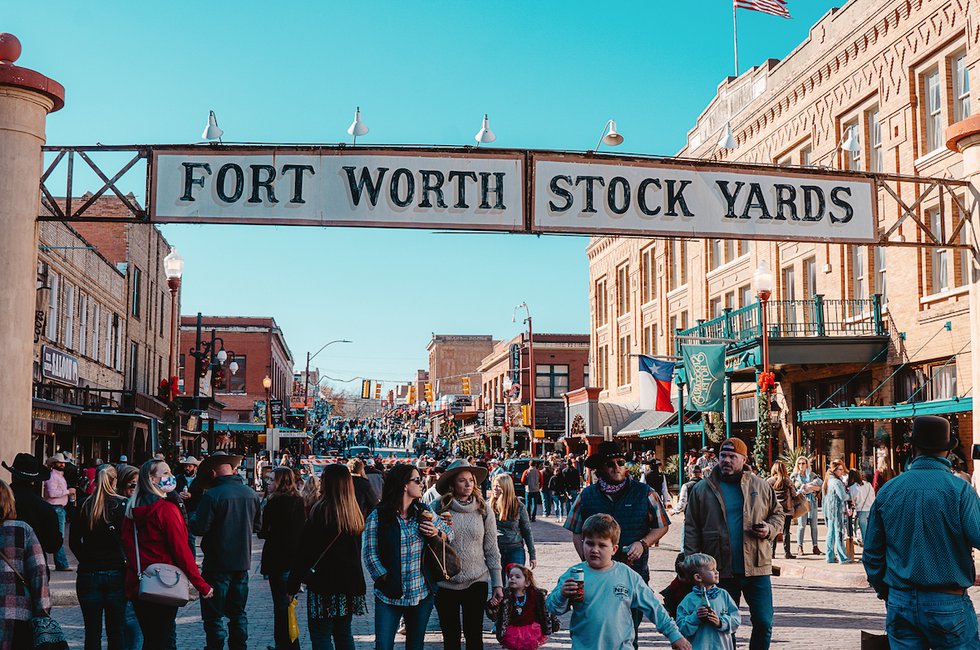 First Time at the Fort Worth Stockyards