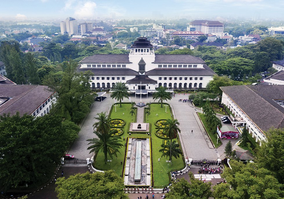 Government building as know as Gedung Sate