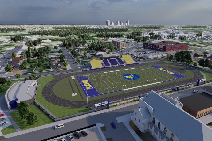 Stadium officials boast economic development