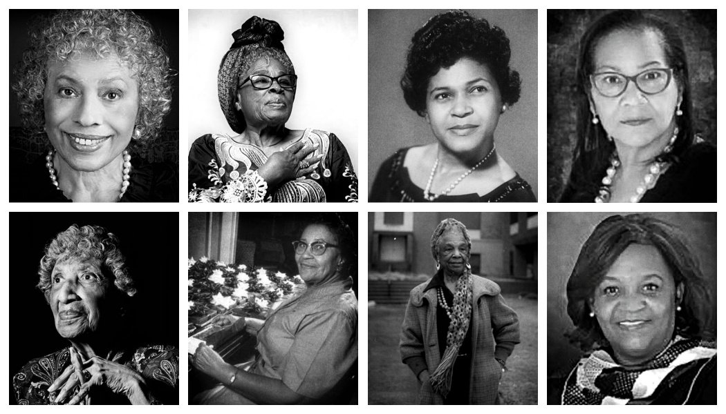 historical black women with words