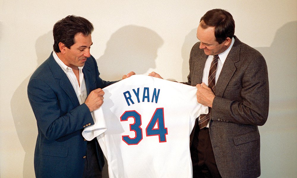 Texas Rangers Nolan Ryan signature retro photo shirt, hoodie