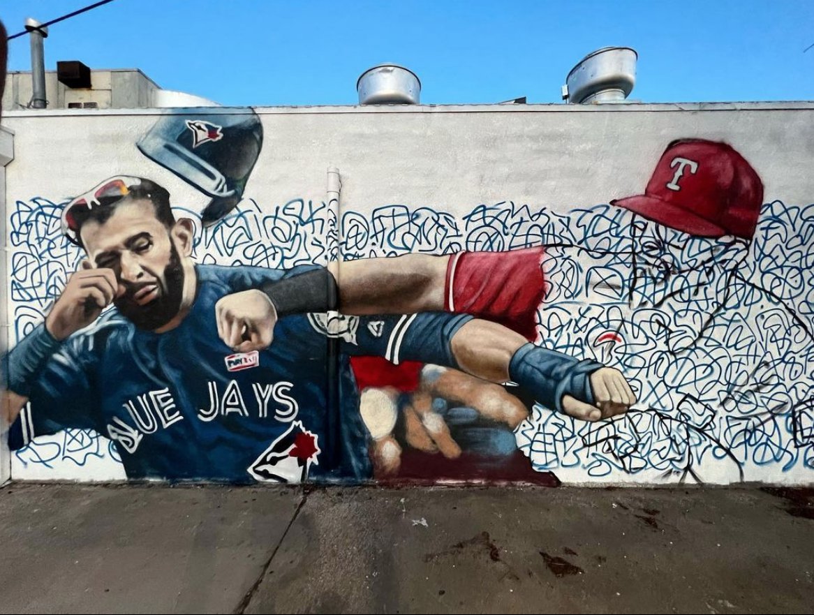 Rougned Odor 'punch' mural in Arlington can stay as painted under new city  policy - for now