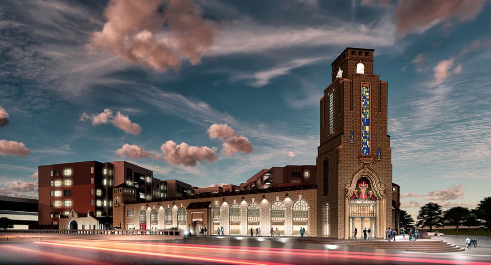 Fort-Worth-Public-Market-The-restored-historic-buildings-landmark-tower-will-be-lit-once-again.-Rendering-by-BOKAPowell-Architects.--2048x1107.jpg