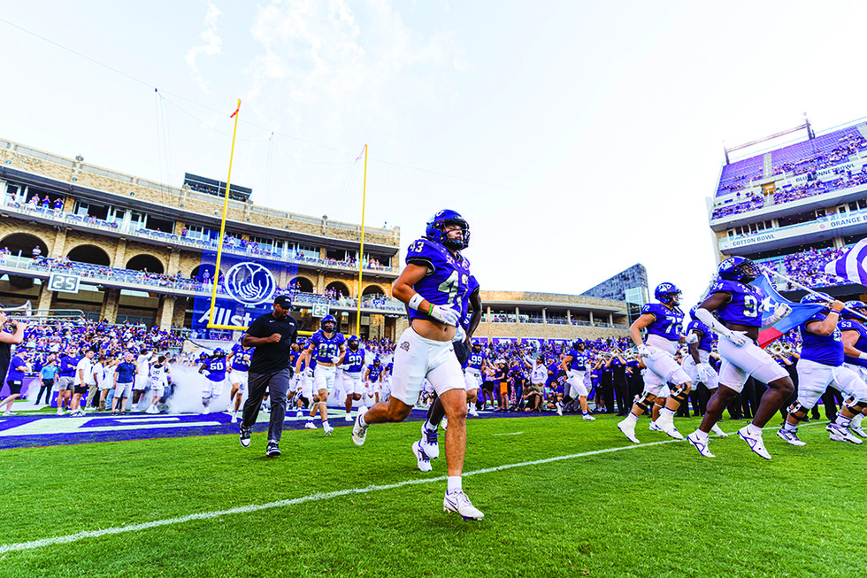 TCU football player offered full scholarship