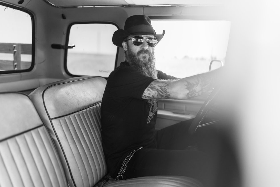 Cody Jinks in truck