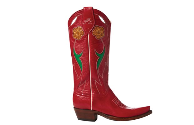 ralph lauren red cowboy boots